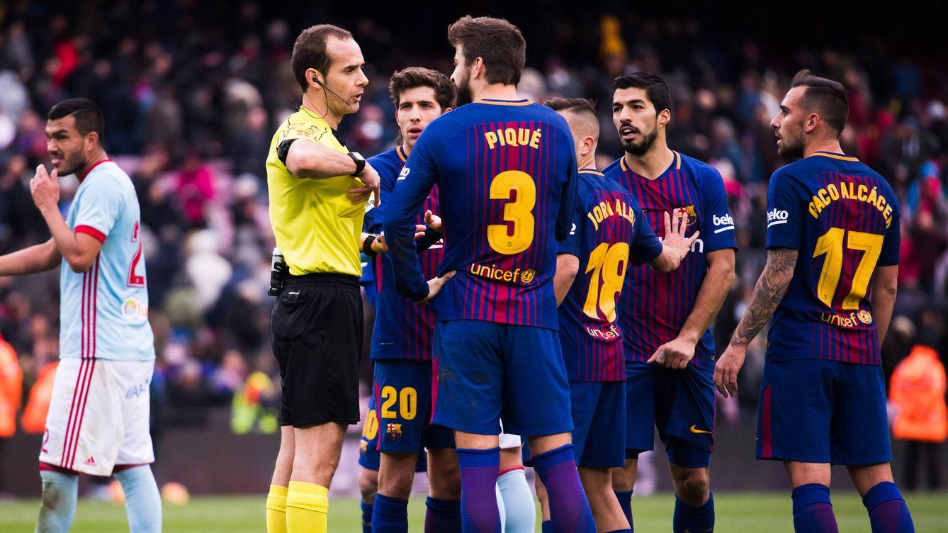 Escándalo en Barcelona por pagos a los árbitros en España