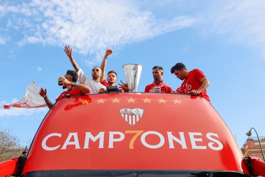 Andalucía está de fiesta por la conquista de la Europa League por parte del Sevilla | Cortesía Sevilla FC