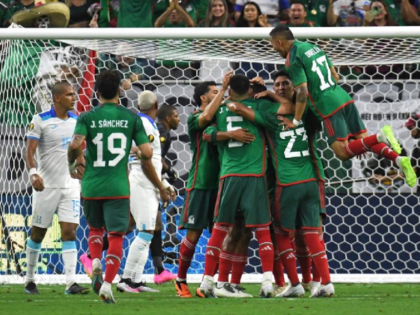 México arrancó la Copa Oro 2023 con goleada sobre Honduras | Foto Cortesía