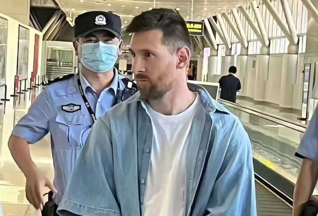 Lionel MessiLionel Messi alarmó a las autoridades de China