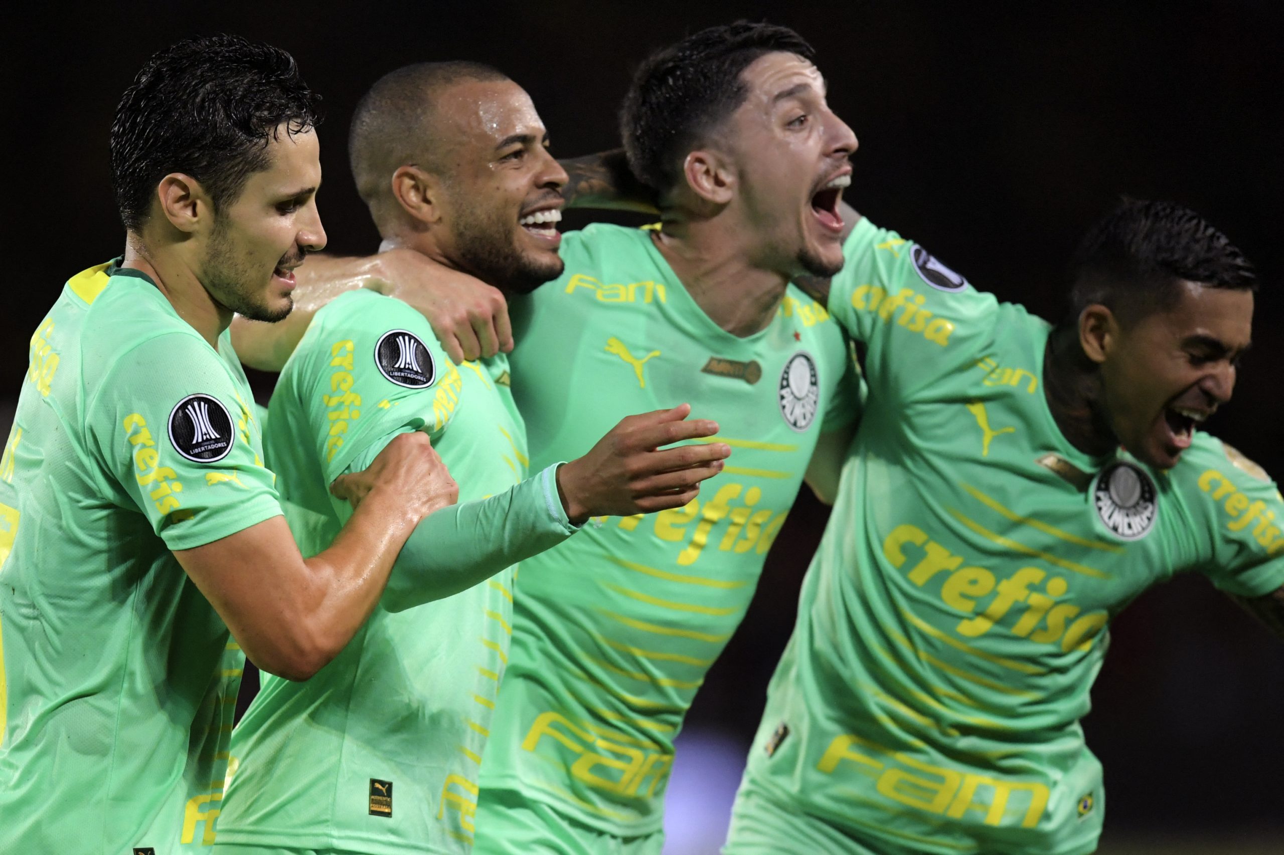 Palmeiras goleó a Deportivo Pereira (0-4) por los cuartos de la Libertadores | Cortesía Conmebol
