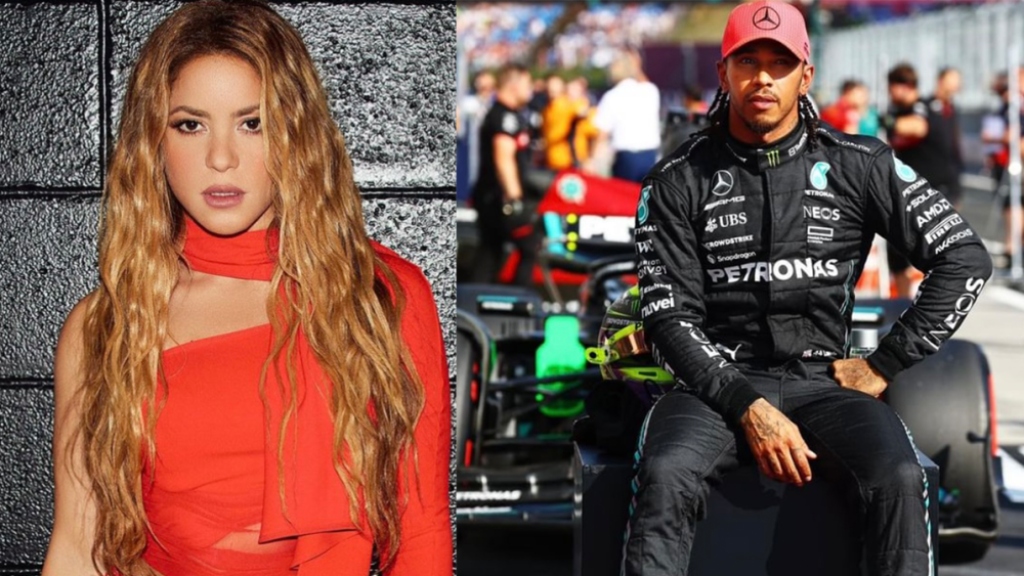 Shakira y Lewis Hamilton tendrían mucha química en la intimidad. Cortesía