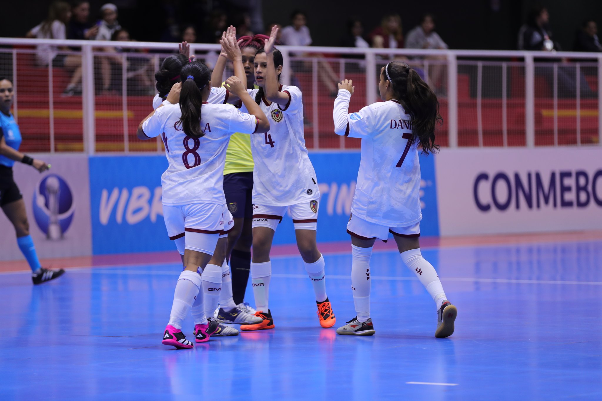 La Vinotinto venció a Ecuador en su tercera salida en la Copa América Futsal | Cortesía FVF