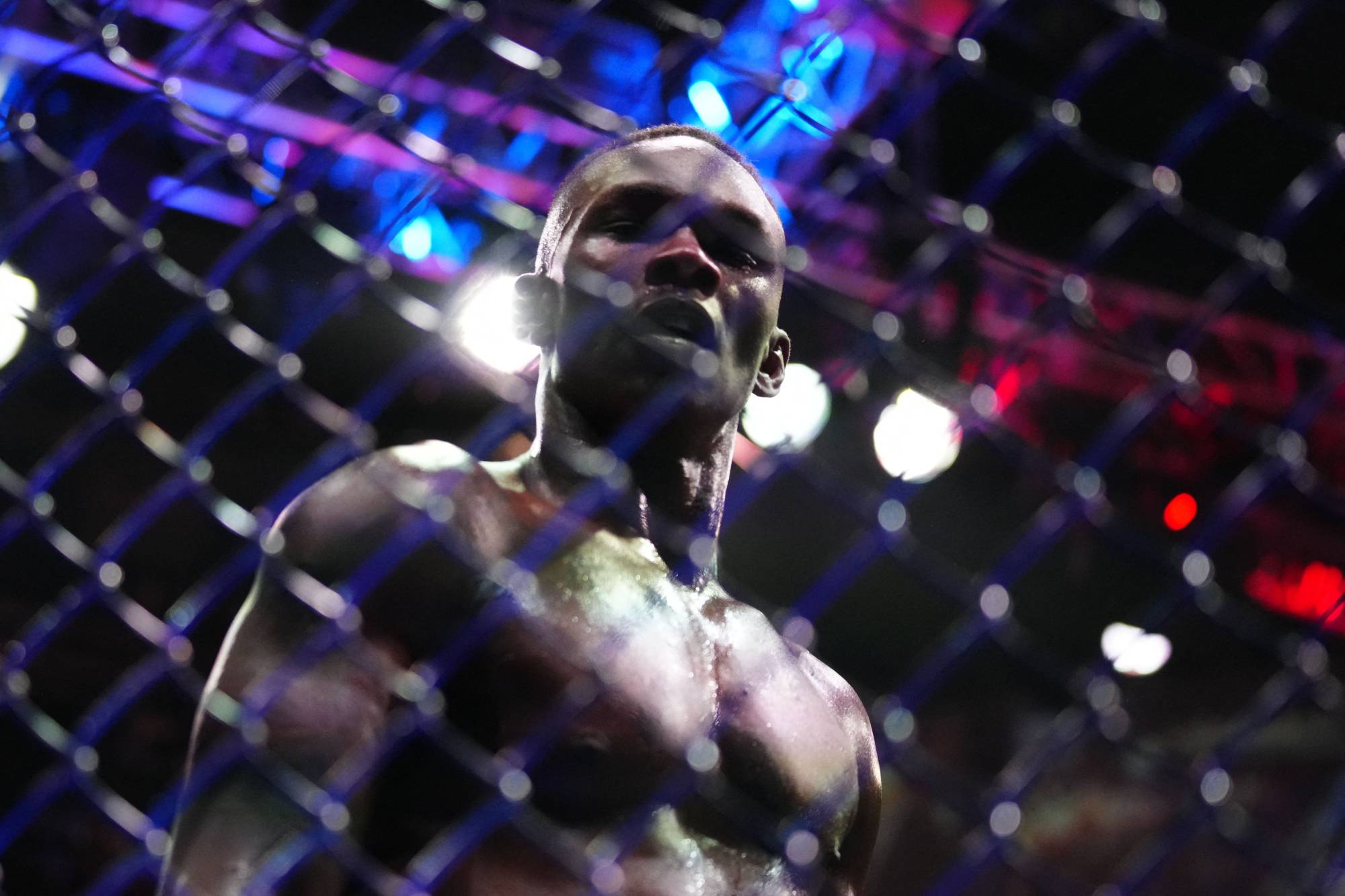 Israel Adesanya, peleador de la UFC