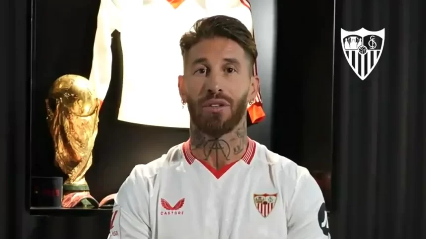 Sergio Ramos en sus primeras declaraciones como jugador de Sevilla FC.