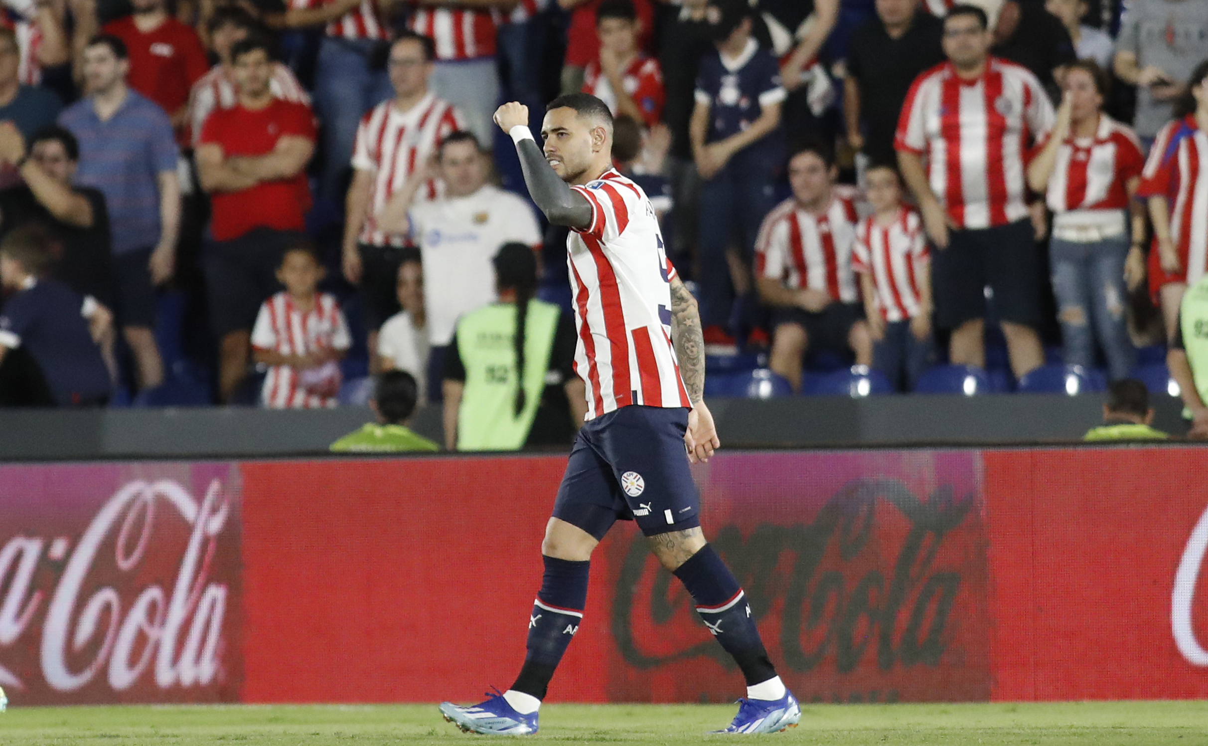 Antonio Sanabria anotó el gol del triunfo de Paraguay sobre Bolivia | Cortesía Conmebol