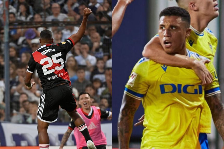 Salomón Rondón y Darwin Machís acompañaron a Yangel Herrera como goleadores vinotintos de la jornada | Fotos Cortesía