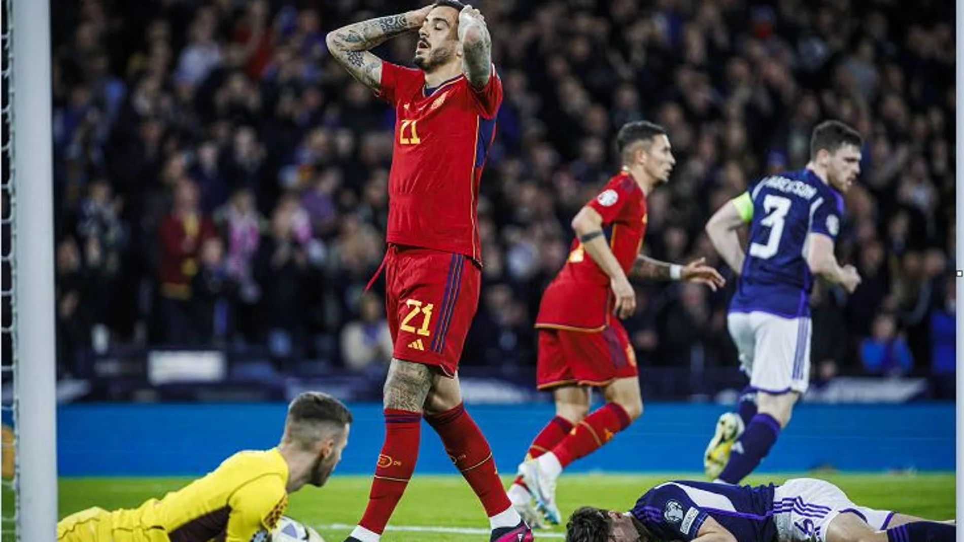 España recibe a Escocia este jueves en Sevilla por las Eliminatorias de la Eurocopa | Foto Cortesía