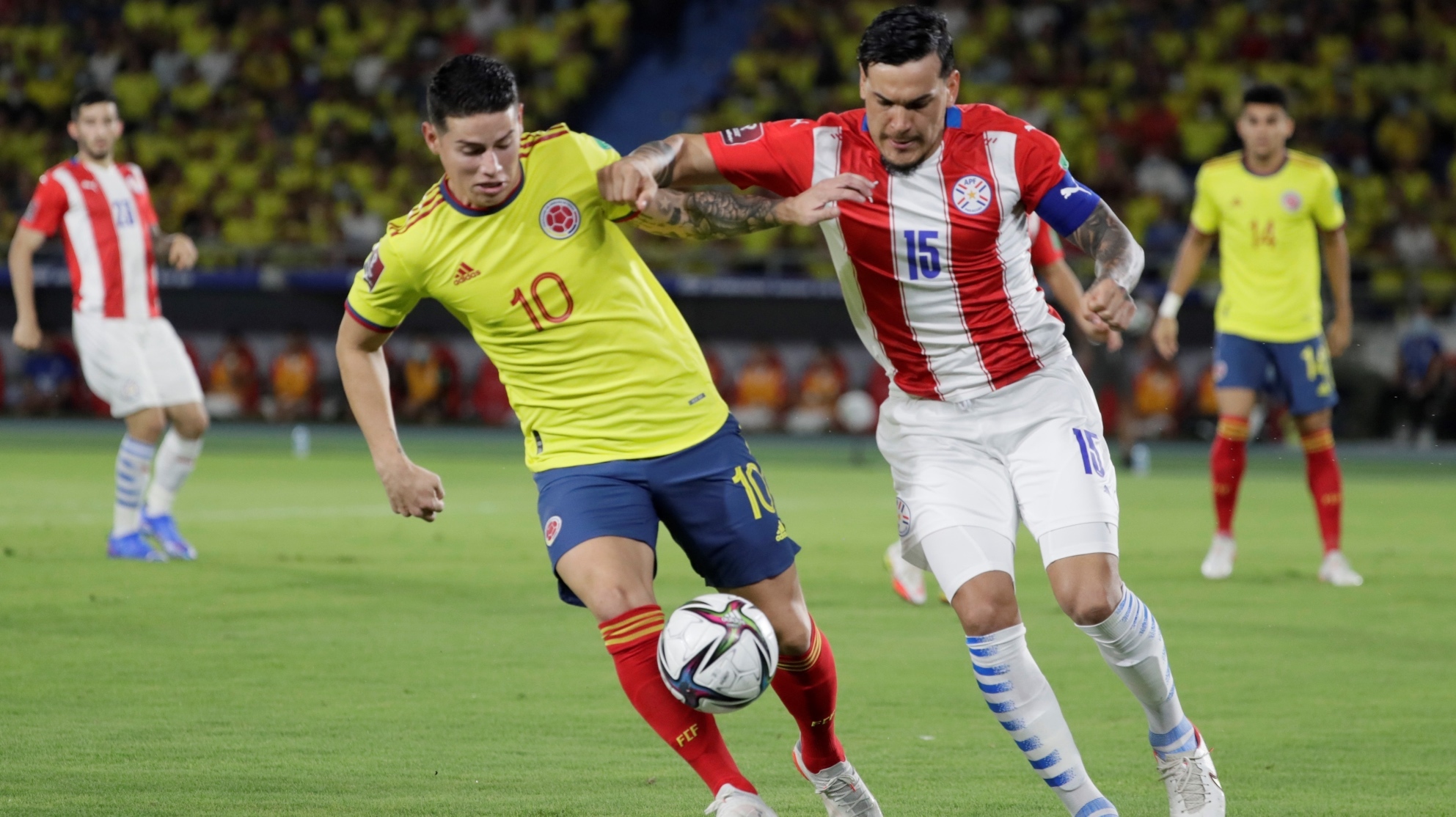 Paraguay recibe a Colombia en el Estadio Defensores del Chaco de Asunción | Foto Cortesía