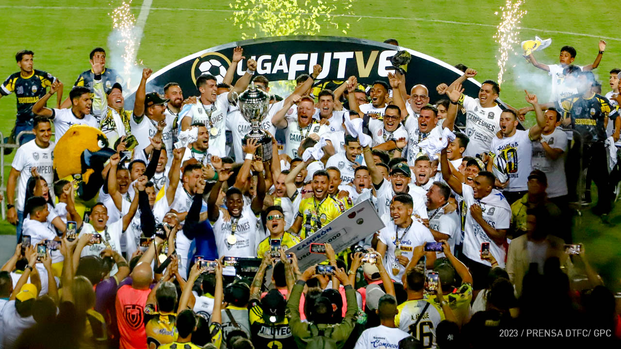 Deportivo Táchira se consagró campeón de la Liga FUTVE 2023 | Cortesía Deportivo Táchira