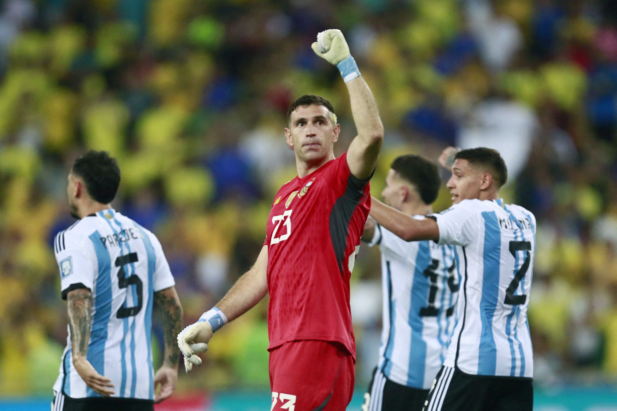 Argentina venció a Brasil en el 'Maracaná' por la sexta fecha de las Eliminatorias Sudamericanas | Cortesía Conmebol