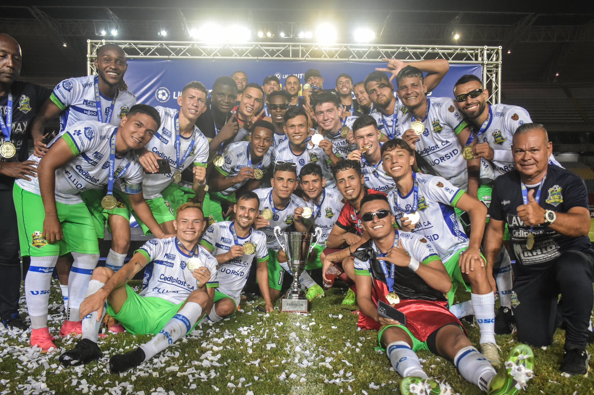 Ureña SC se tituló campeón de la Segunda División de Venezuela | Cortesía Liga FUTVE 2