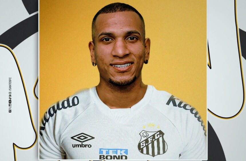 Rómulo Otero fue anunciado por Santos para 2024 | Cortesía Santos FC