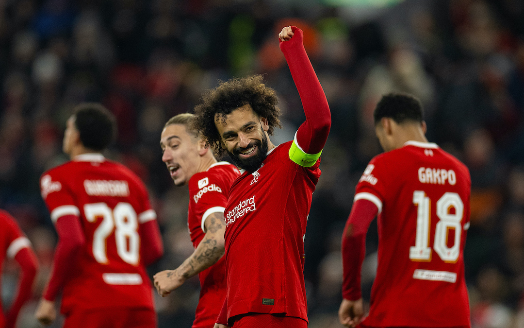 Mohamed Salah anotó uno de los tantos para la victoria de Liverpool en la Europa League | Foto Cortesía