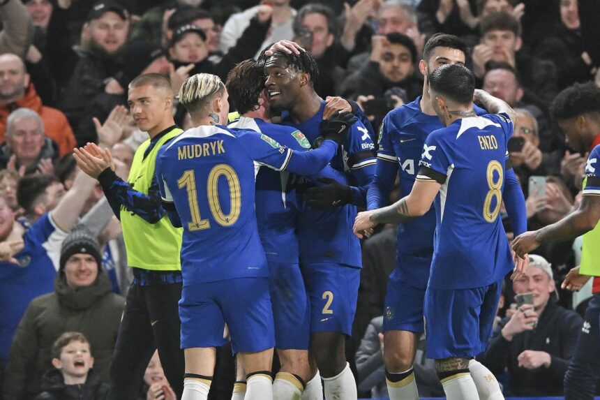 Chelsea acabó goleando al Middlesbrough en la vuelta de las Semifinales de la Carabao Cup | Foto Cortesía
