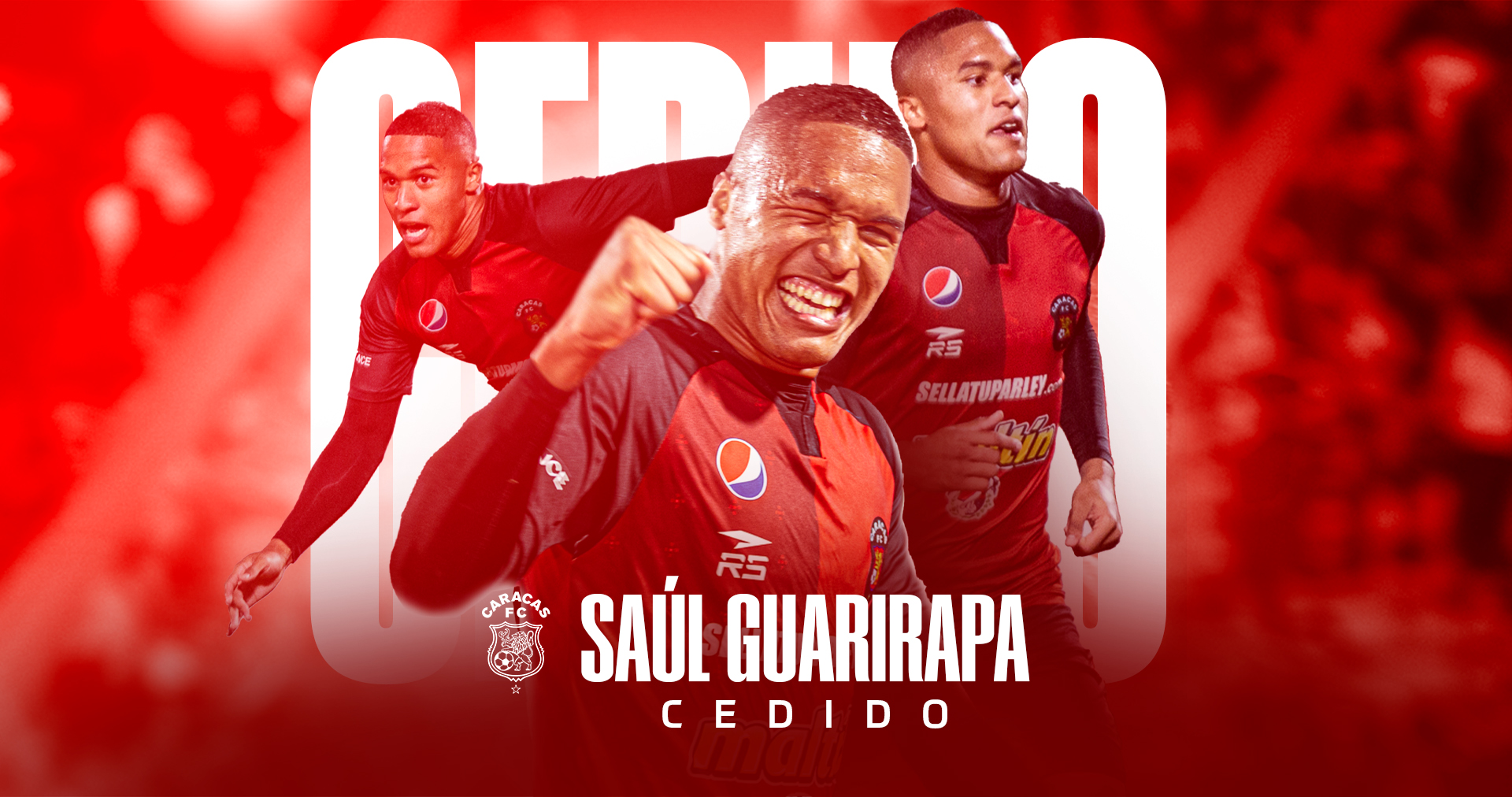 Saúl Guarirapa estará en el PFC Sochi de la Primera División de Rusia | Cortesía Caracas FC